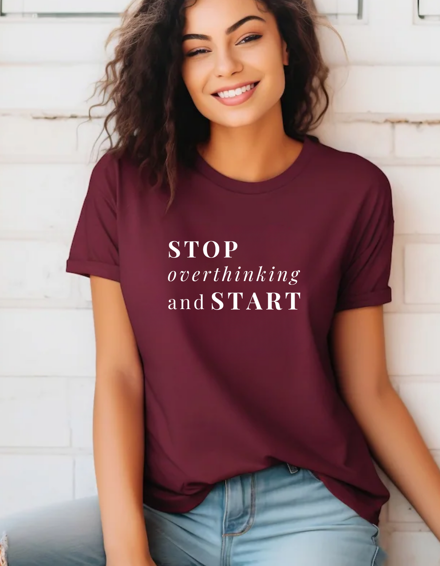 Stop Overthinking and Start T-shirt