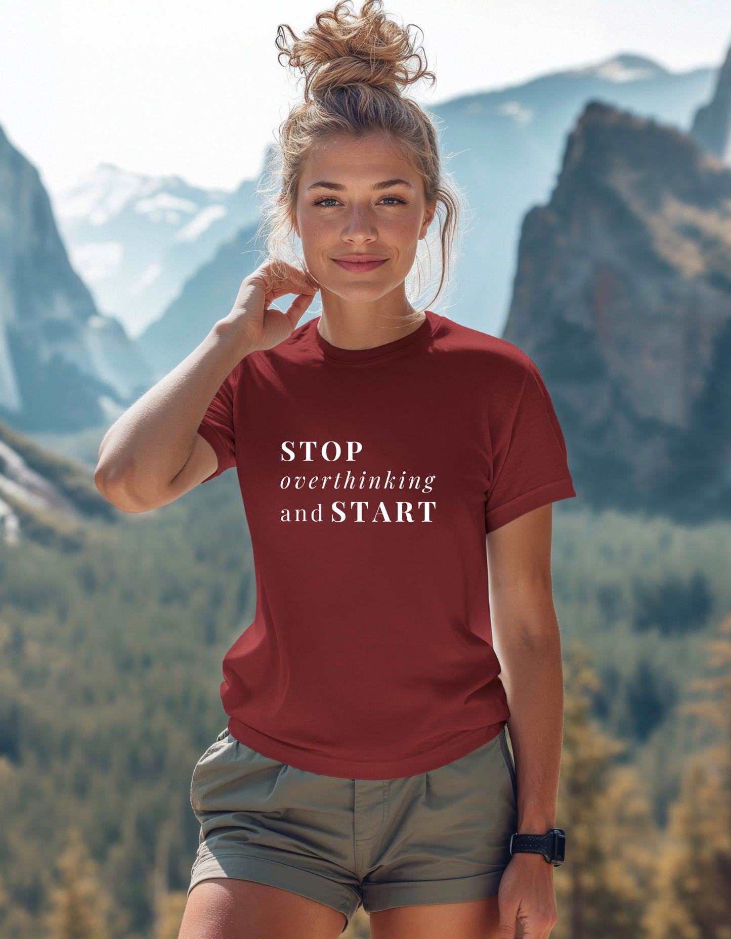 Stop Overthinking and Start T-shirt