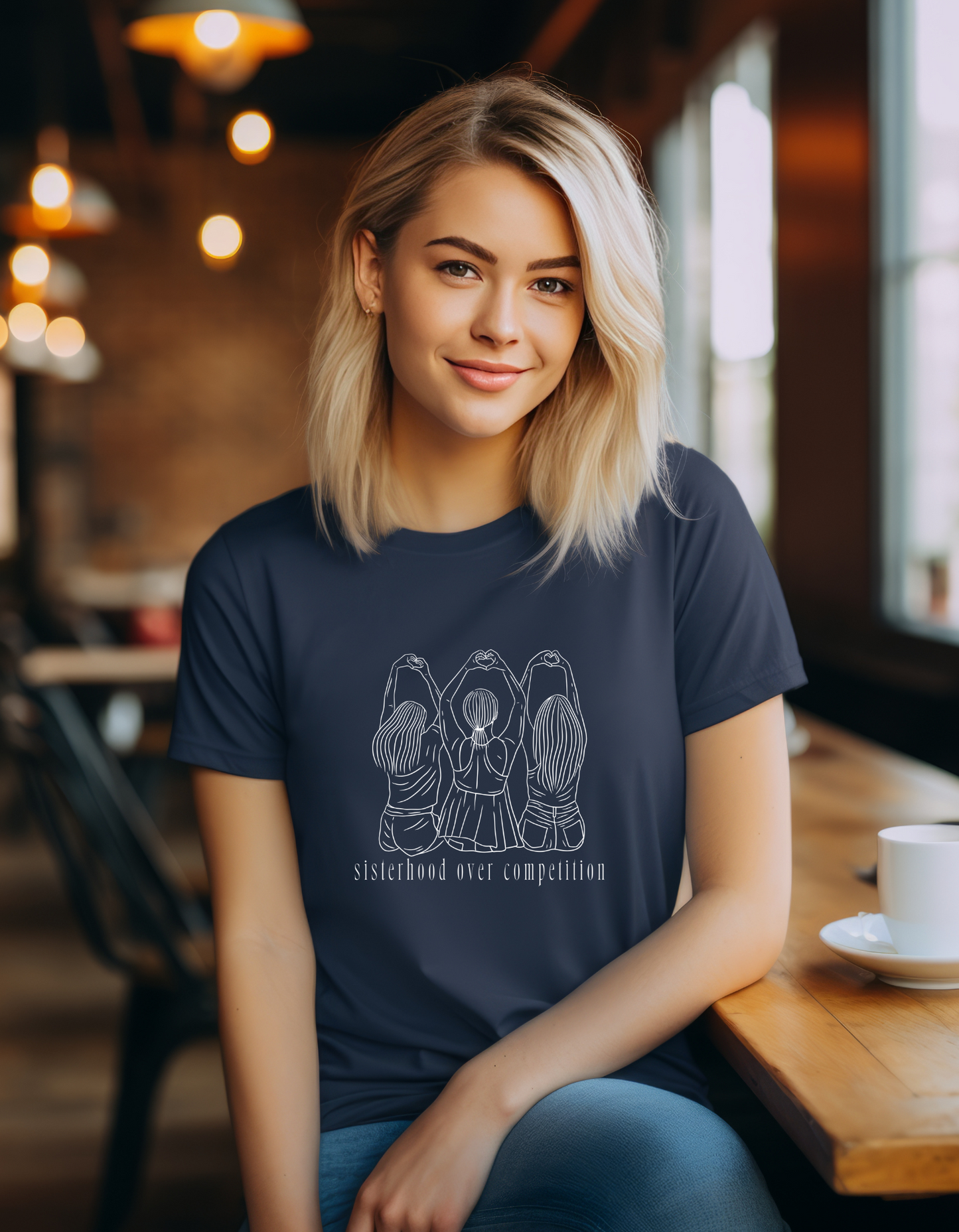 Sisterhood Over Competition T-Shirt