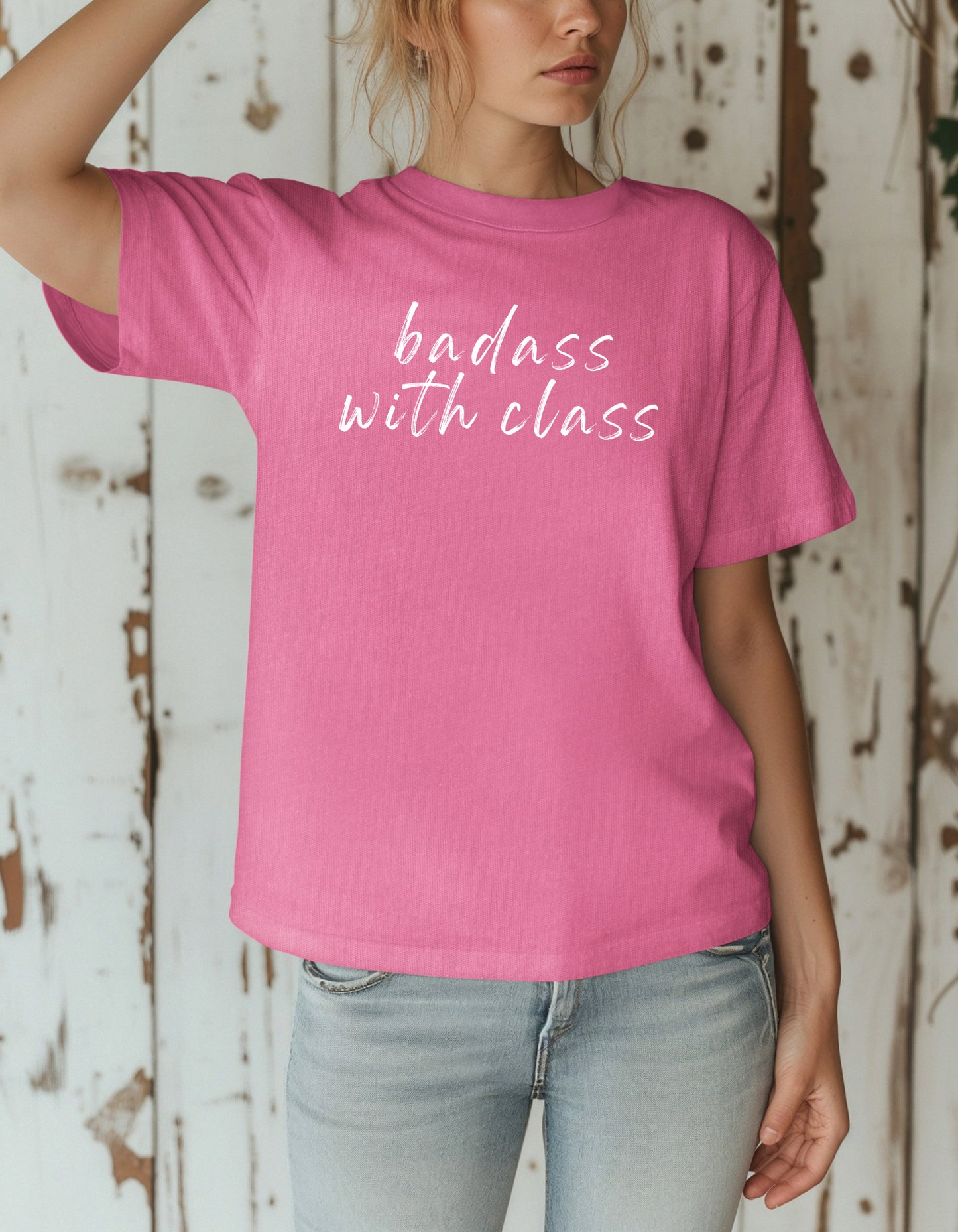 Badass With Class T-Shirt