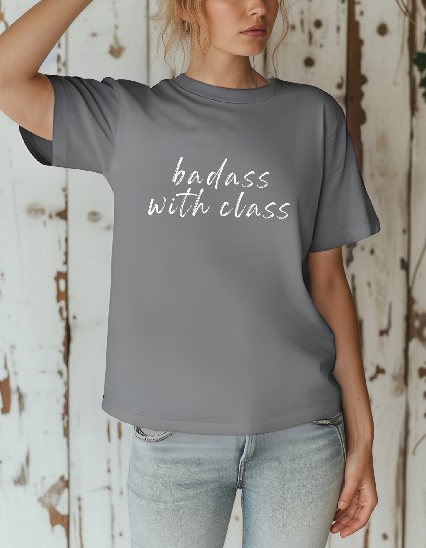 Badass With Class T-Shirt