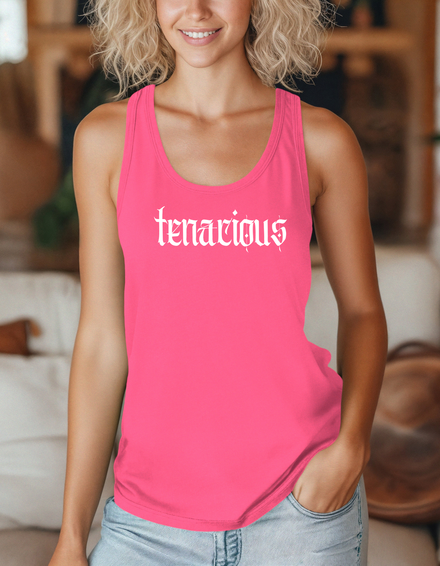 Tenacious Women's Racerback Tank Top