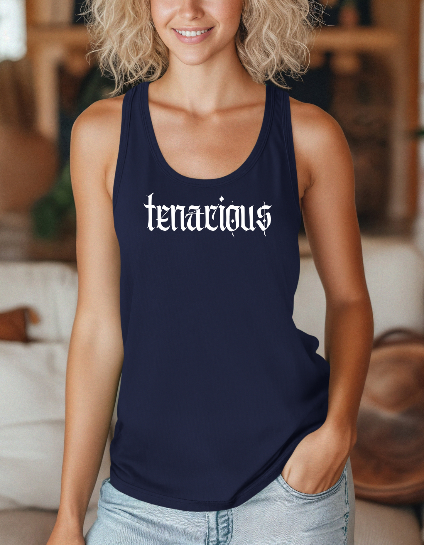 Tenacious Women's Racerback Tank Top