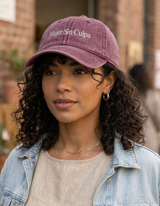 "Mujer Sin Culpa" - Vintage Cap (Embroidery)