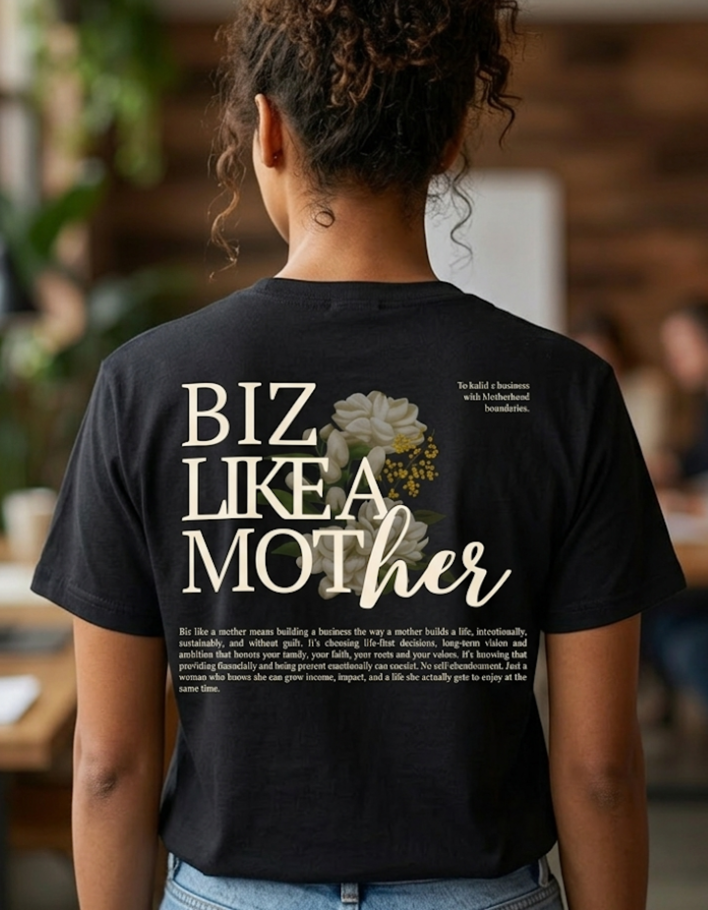 "Biz Like A MotHER" Black Tee