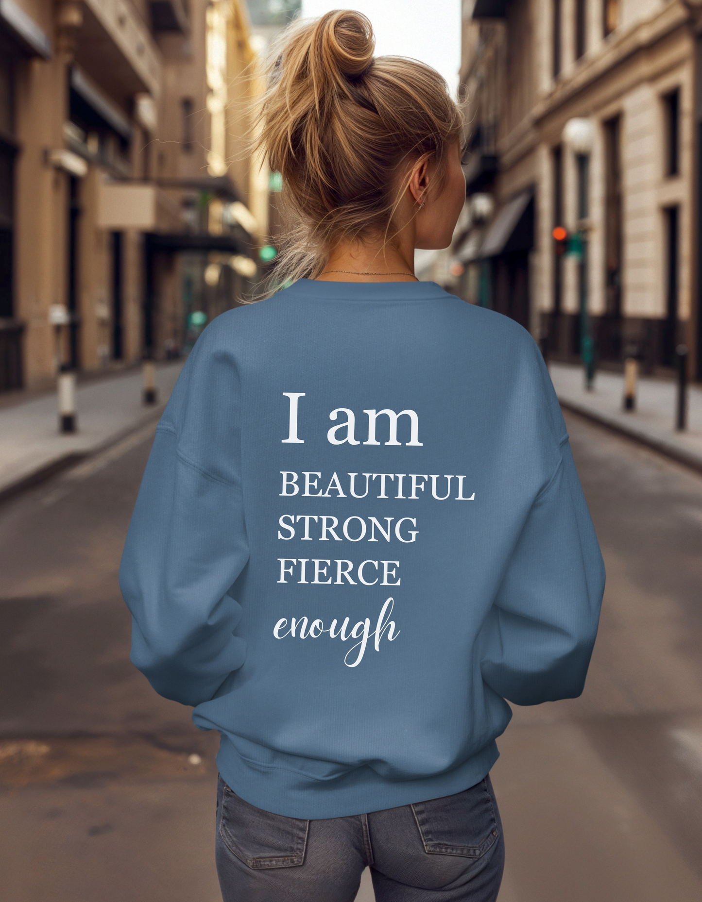 Beautiful Strong Fierce Enough Crewneck