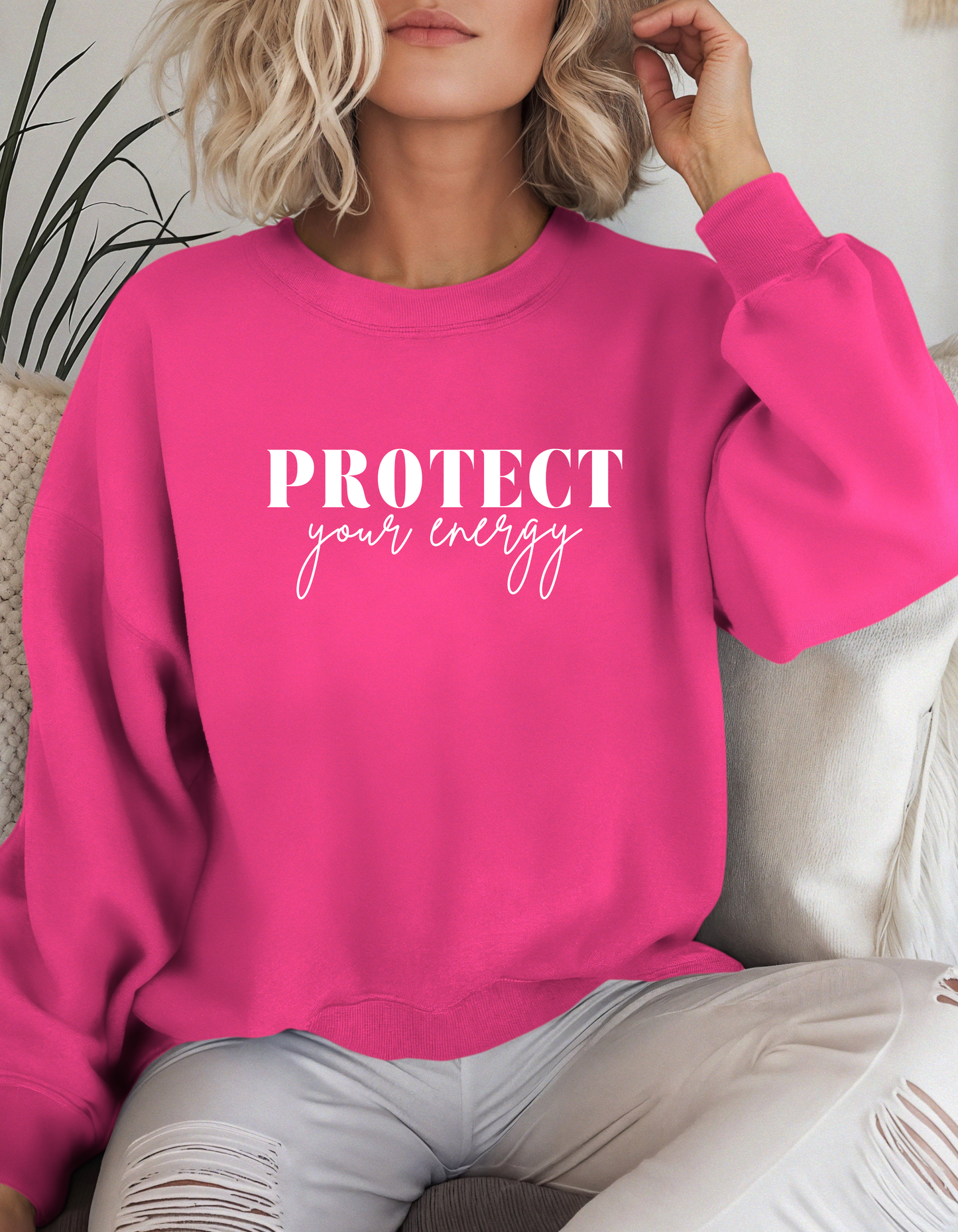 Protect Your Energy Crewneck