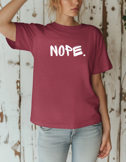 Nope. T-Shirt